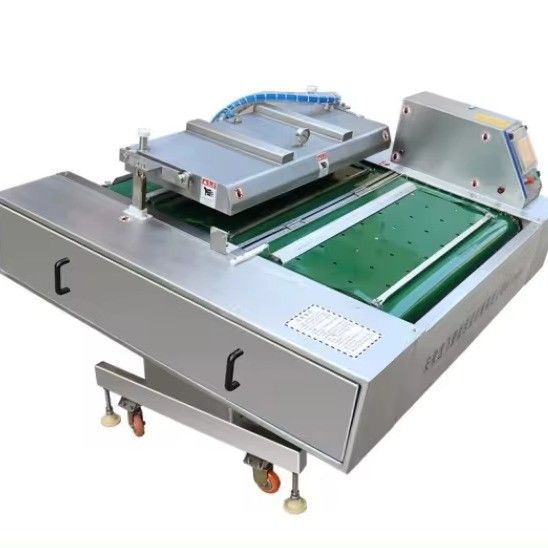 Single Strip YF-1000 Automatic Rolling Continuous Belt Vacuum Sealing Machine for Food