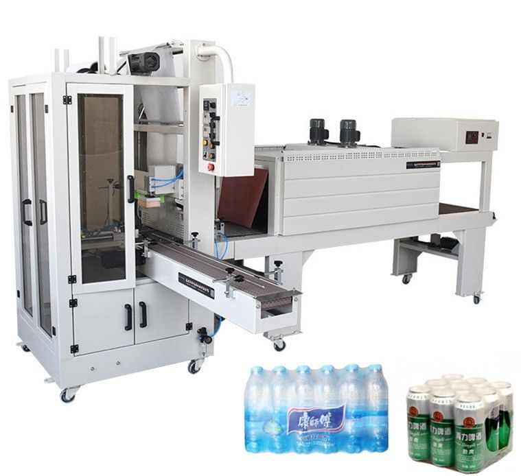 Applicable PE Film Heat Tunnel Shrink Wrapping Machine for Water Pet Bottle Packaging