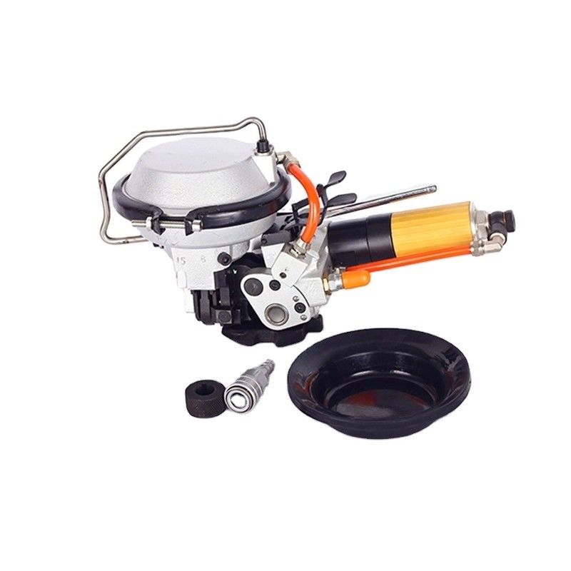 After Service Online support 16mm/19mm Air Pneumatic Power Operated Steel Strap Packing Strapping Tool Silver