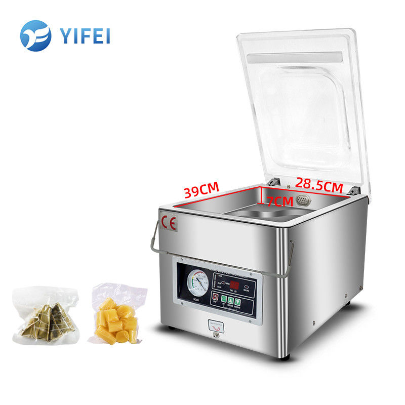 Customizable Voltage Semi Auto DZ 260 Table Type Vacuum Sealer for Smoked Fish and Food