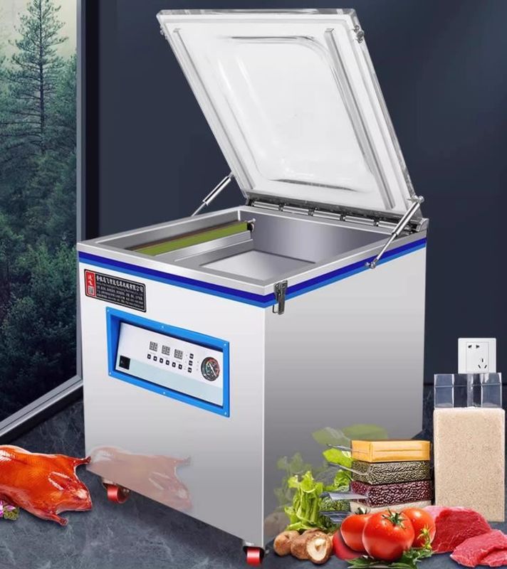 Electric Driven Vacuum Packaging Machine for Deep Chamber and Dates Rice Brick Olive