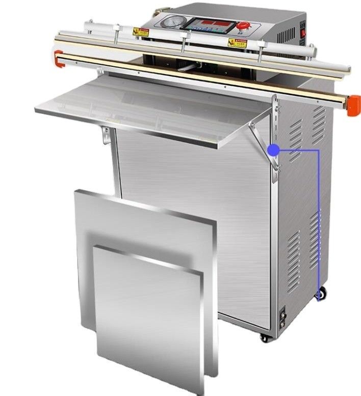 Big Bag External Vacuum Sealing Machine with Nozzle Type Vacuum Sealer and Gas Flushing
