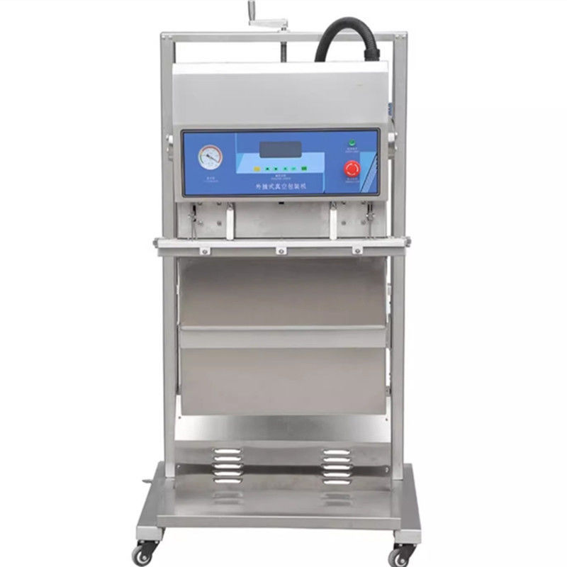 Food Packaging Bags External Vacuum Sealer with Adjustable Angle and Two Nozzle Type